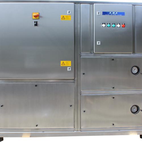 E-beheizt mit Tank und 2 Pumpen oder mehr